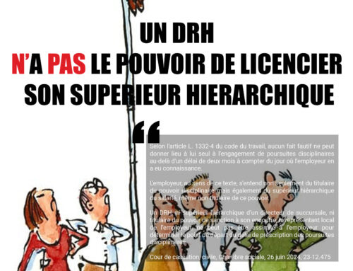 Un DRH n’a pas le pouvoir de licencier son supérieur hiérarchique